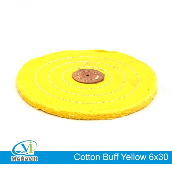 Cotton Buff Yellow 6''x30
