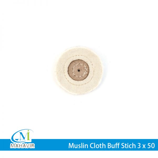 CBS0005 -Muslin Cloth Buff Stich 3 x 50