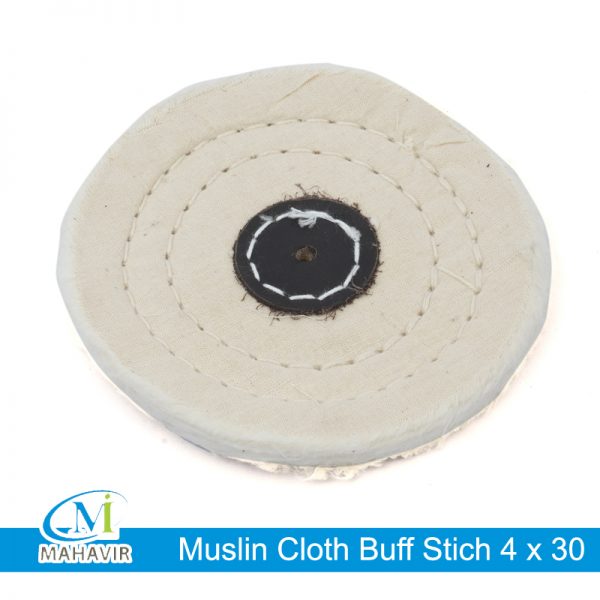 CBS0006 - Muslin Cloth Buff Stich 4 x 30