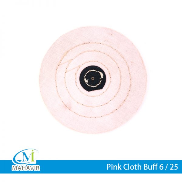 CBS0017 - Pink Cloth Buff 6 X 25