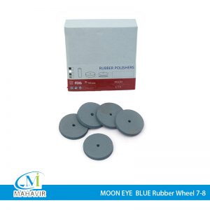 RW0005 - MOON EYE BLUE Rubber Wheel 7-8