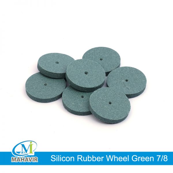 SRW0014 - Silicon Rubber Wheel Green 7-8