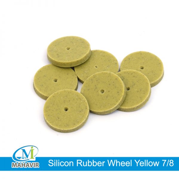 SRW0015 - Silicon Rubber Wheel Yellow 7-8