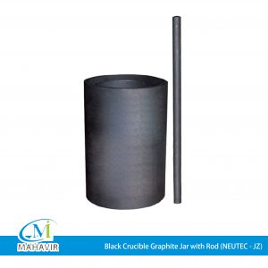 CBC0004 - Black Crucible Graphite Jar with Rod (NEUTEC - JZ)